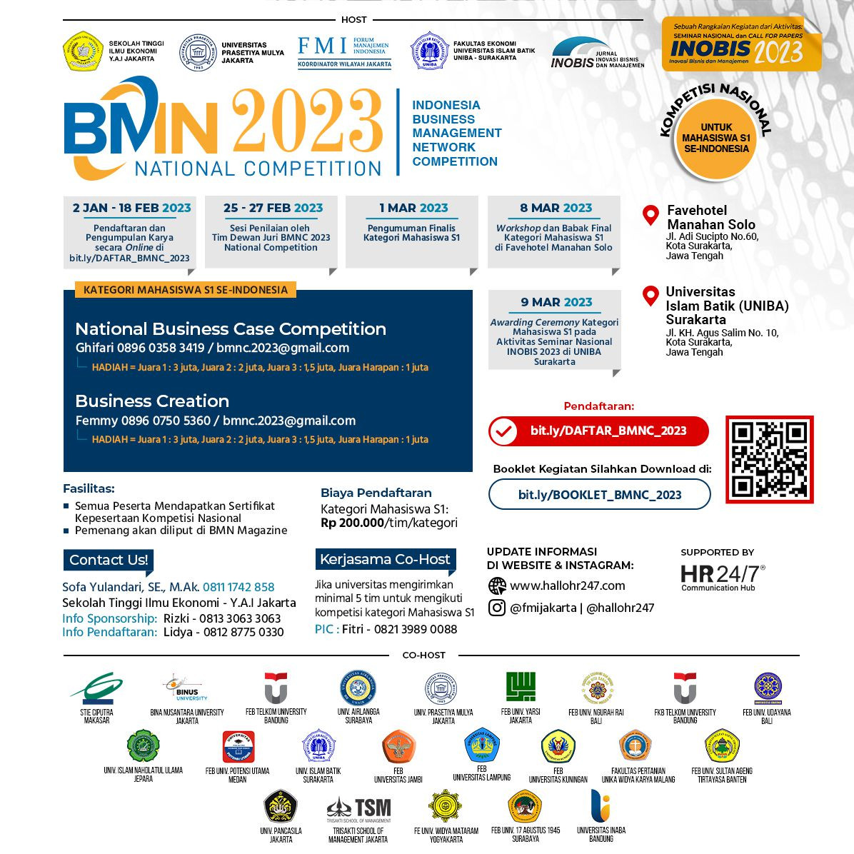 BUSINESS MANAGEMENT NETWORK COMPETITION by Forum Manajemen Indonesia